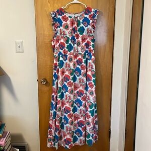Floral maxi dress